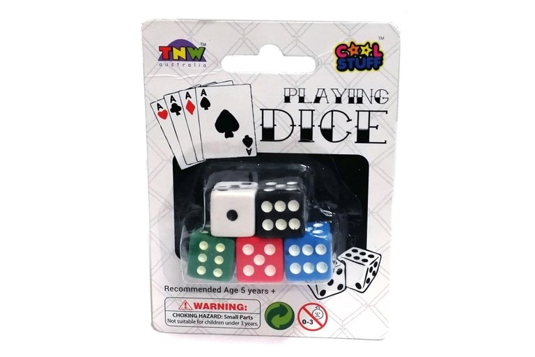 Playing Dice - 5 pk