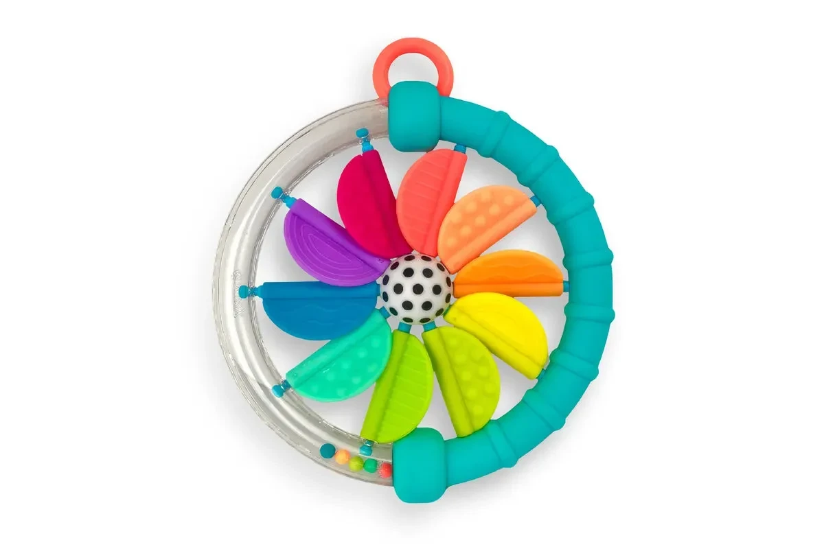 Cascading Colours Ring Rattle