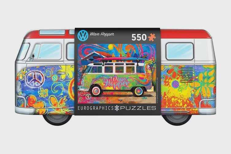 550 pc Puzzle - Collectable Tin / Wave Hopper