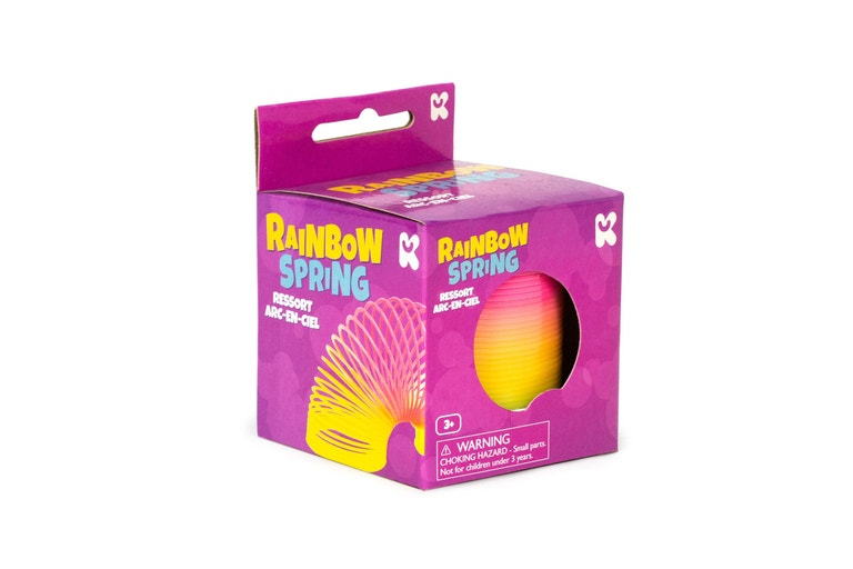 Rainbow Plastic Spring