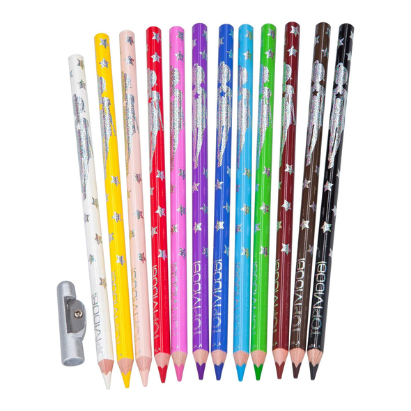 TOPModel Colouring Pencil Set - Basic Colours