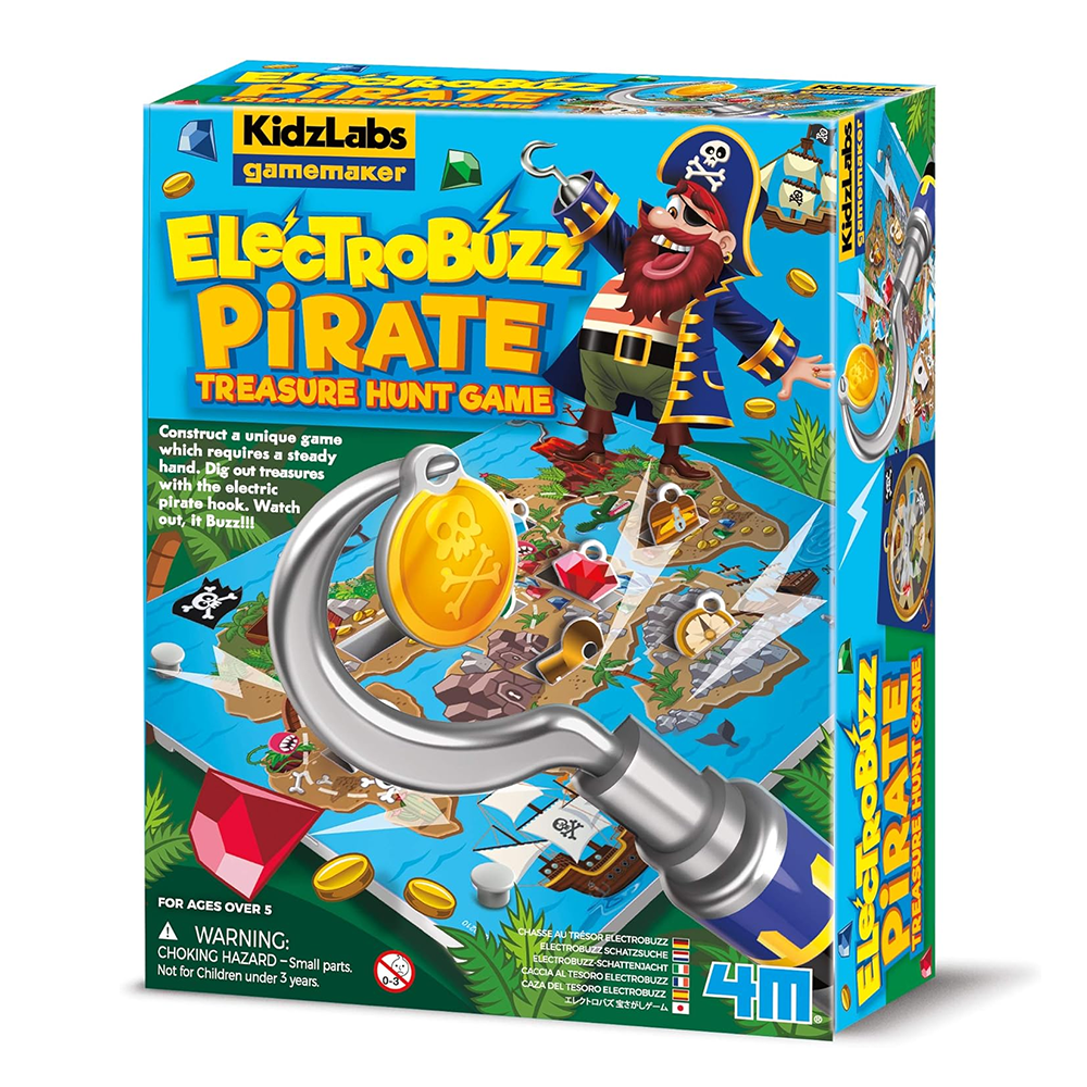 KidzLabs Gamemaker - Electrobuzz Pirate Treasure Hunt Game – Toys and Tales