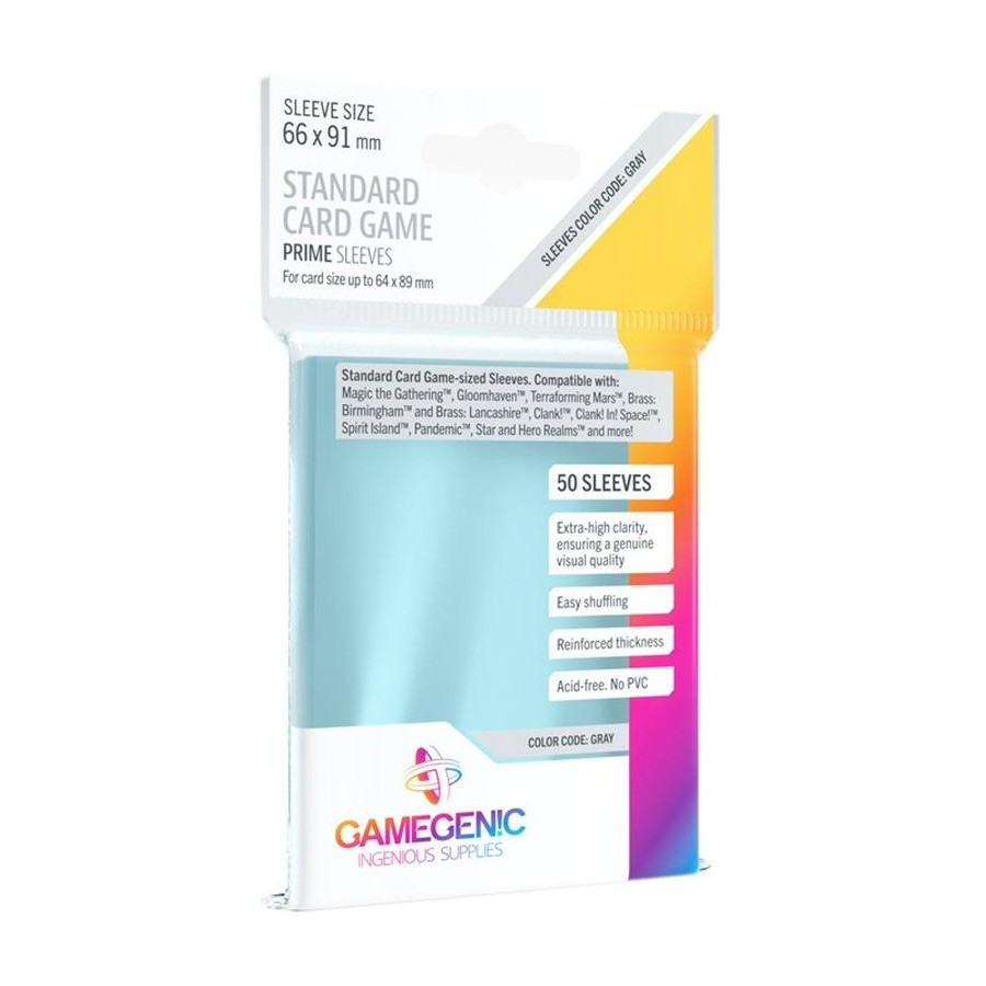 Prime Standard 50 Card Sleeves - 66x91mm