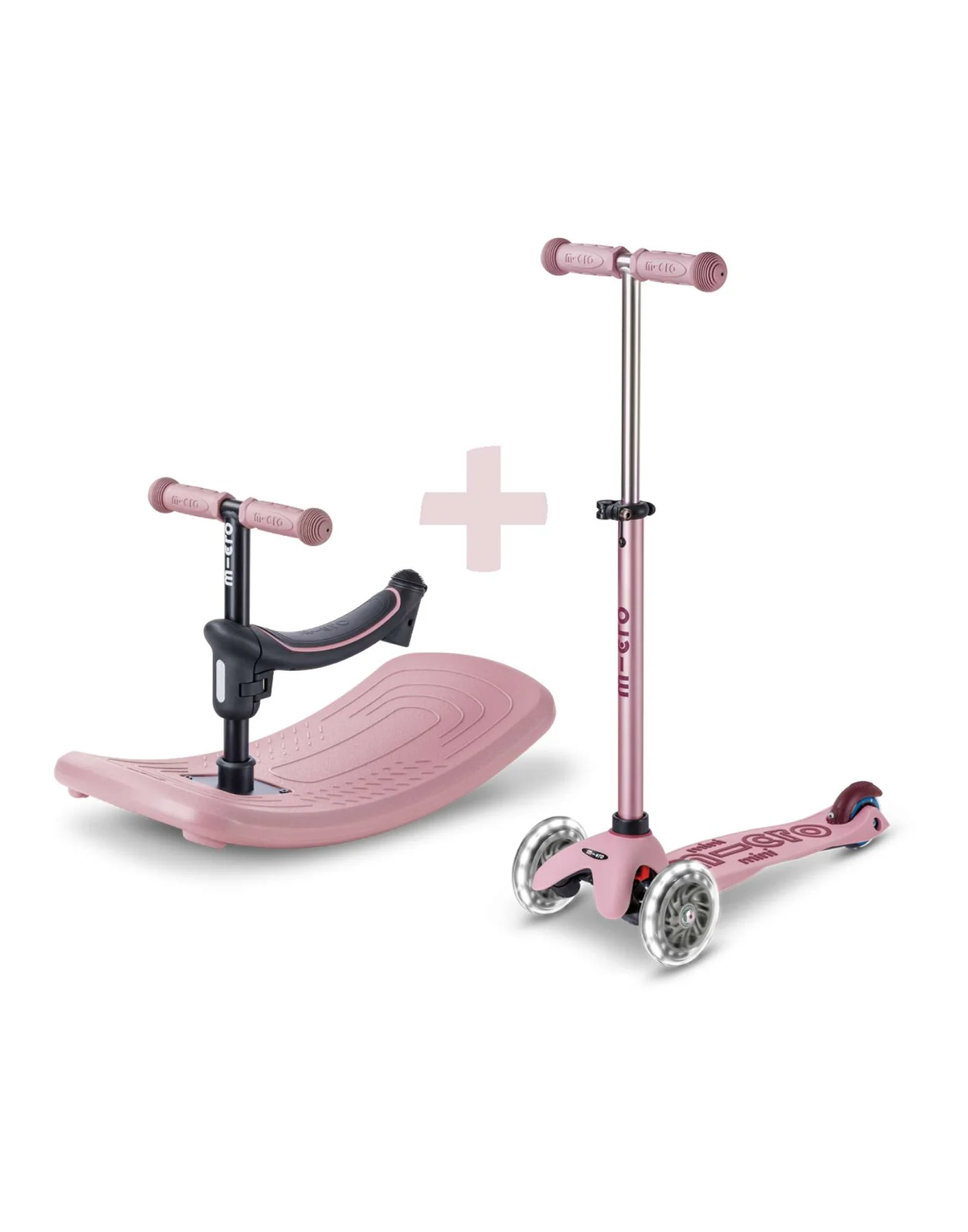 Mini Deluxe Rock & Go LED Dusty Rose