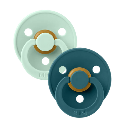 Round Pacifier Dummies Size 1 (0-6 Months) - 2pk