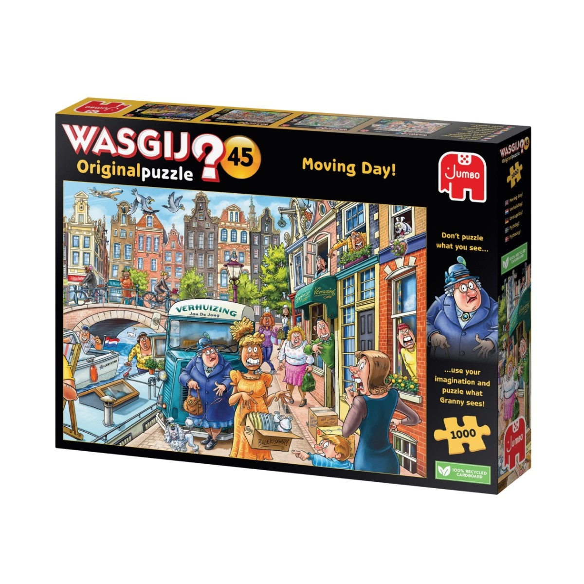 Wasgij 1000 pc Puzzle - Original No. 45 - Moving Day