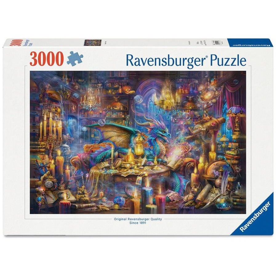3000 pc Puzzle - Fantasy Library