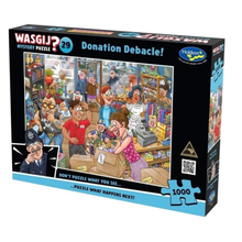 Wasgij 1000 pc Puzzle -Mystery No.29 -Spenden-Desaster