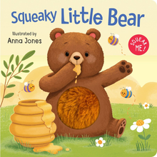 Squeaky Plush Book - Squeaky Little Bear