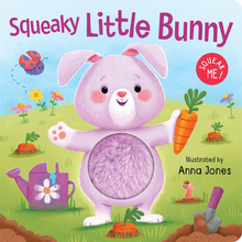 Squeaky Plush Book - Squeaky Little Bunny