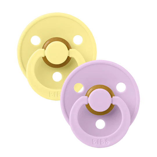Round Pacifier Dummies Size 2 (6-18 Months) - 2pk