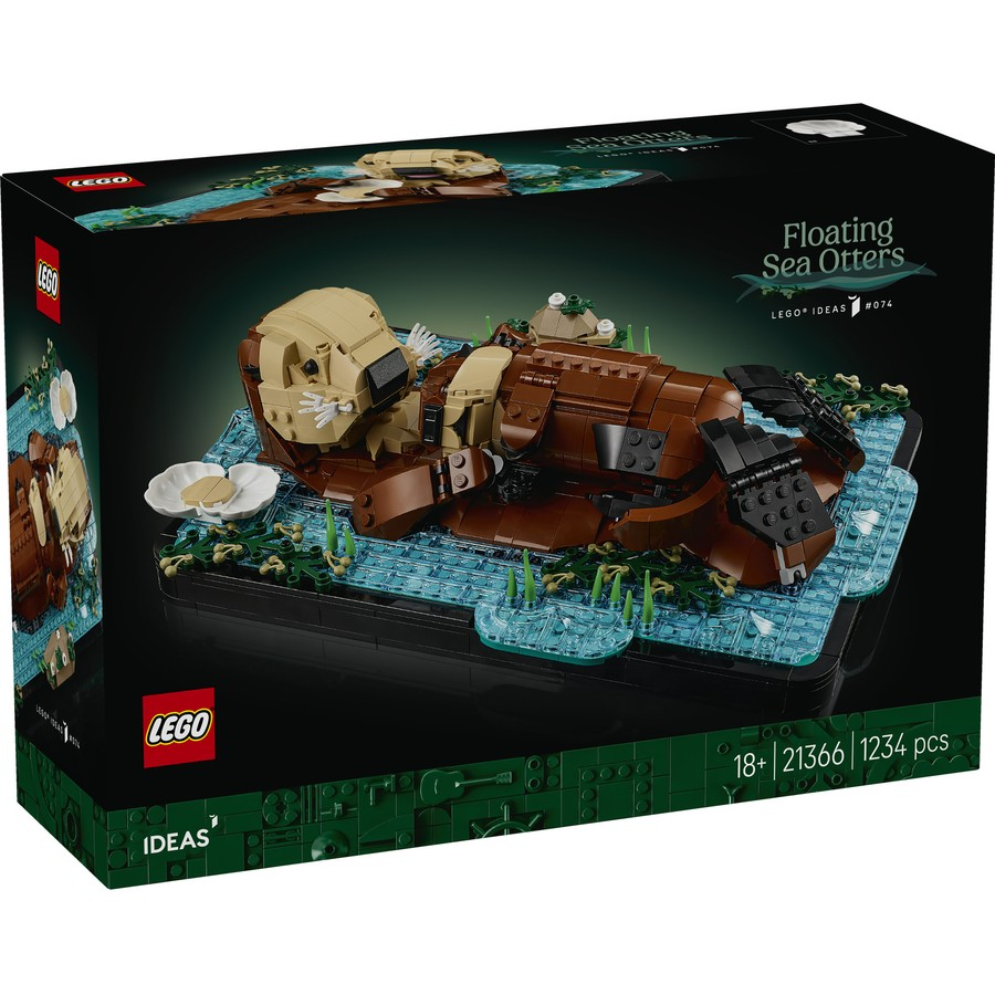 Floating Sea Otters Lego 21366
