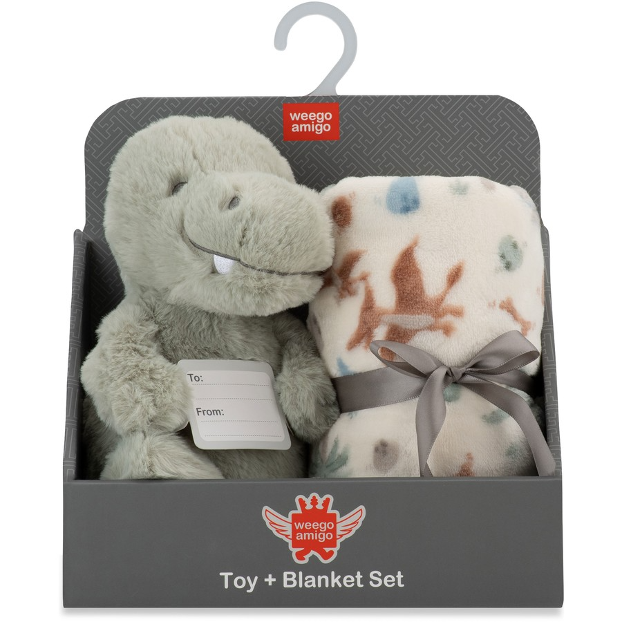 Plush Toy & Blanket Set - Roary McIlroy T-Rex