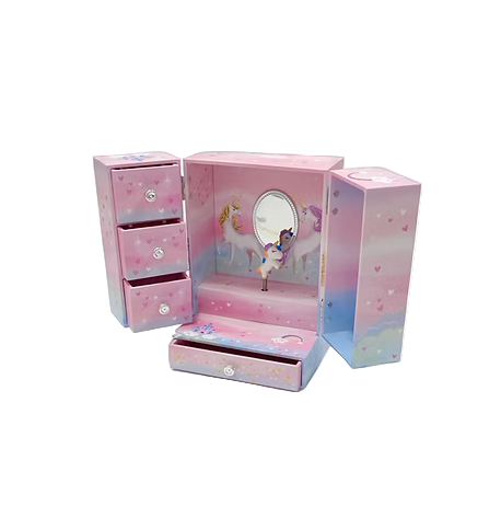 Unicorn Wardrobe Jewellery Box DAN133