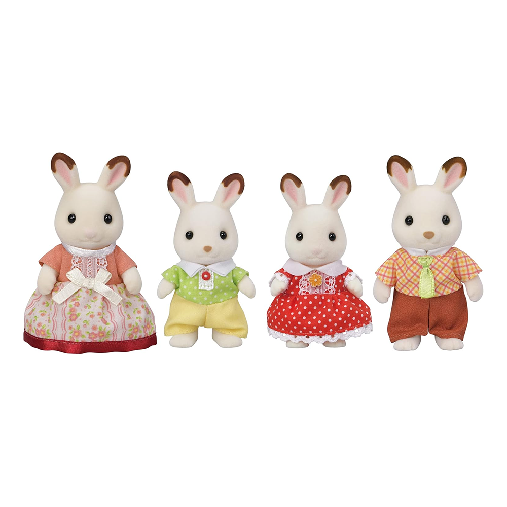 Chocolate Rabbit Family