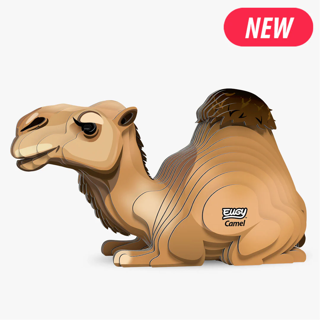 3D Cardboard Model Kit - Camel