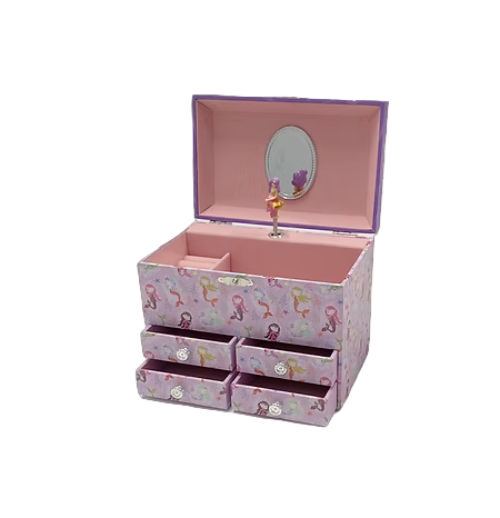 Mermaid 4 Drawer Jewellery Box DAN137