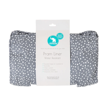 Pram Liner - Charcoal
