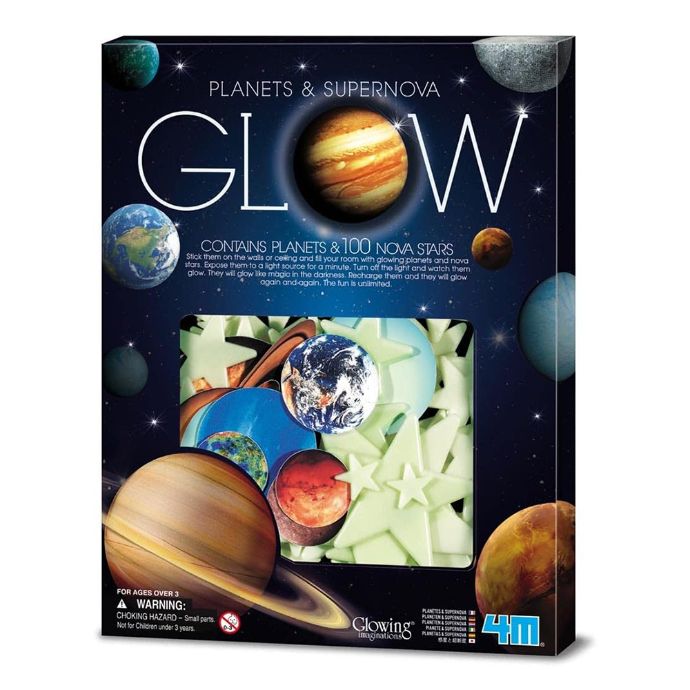 Glow-in-the-Dark Planets and Supernova Lge