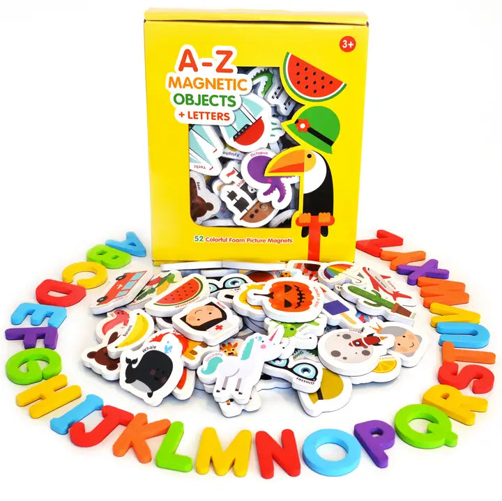 A-Z Magnetic Objects & Letters