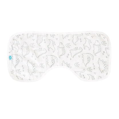 Burp Cloth - Dino Sage