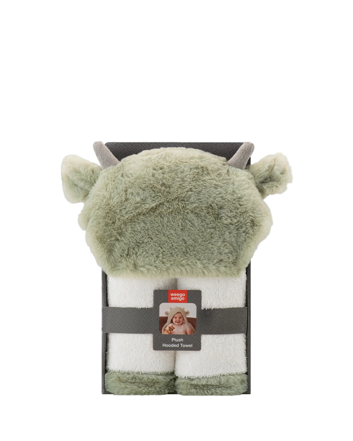 Plush Hooded Towel - Roar-y McIlroy Dinosaur