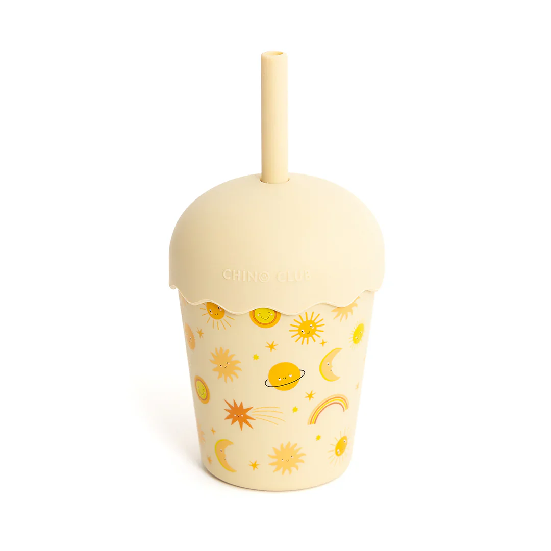 Suns Mini Smoothie Cup and Straw