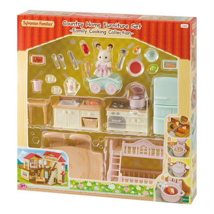 Country Home Furniture Set (Family Cooking Collection)