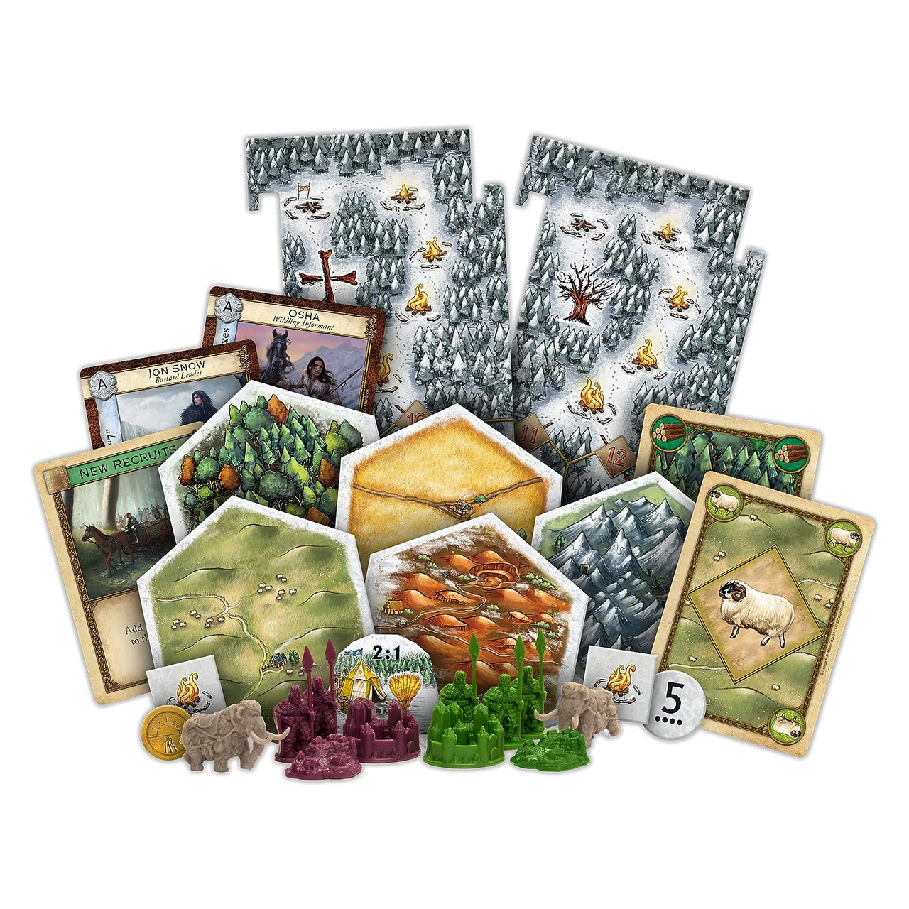 A Game of Thrones Catan - 5-6 Player Extension