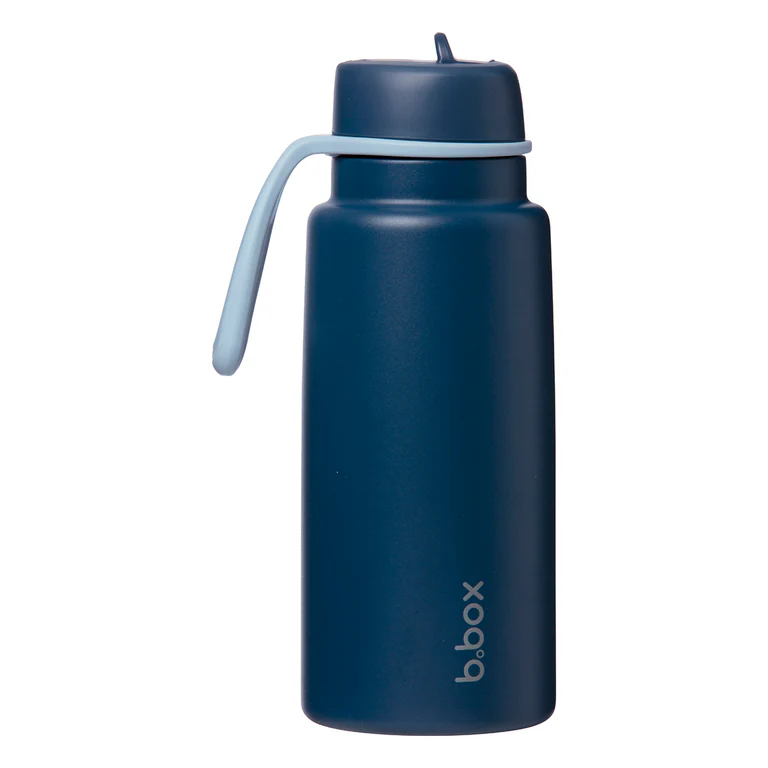 690ml Insulated Bottle Flip Top Bottle- Midnight