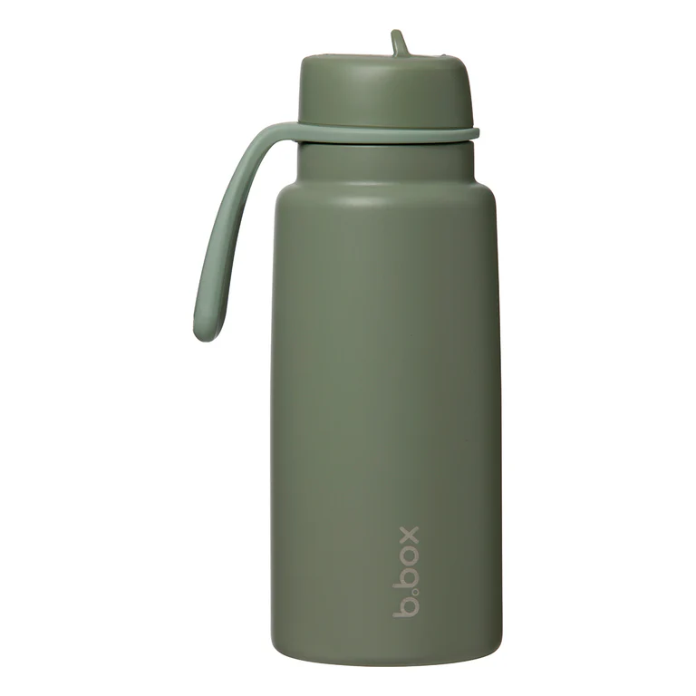 690ml Flip Top Bottle - Olive