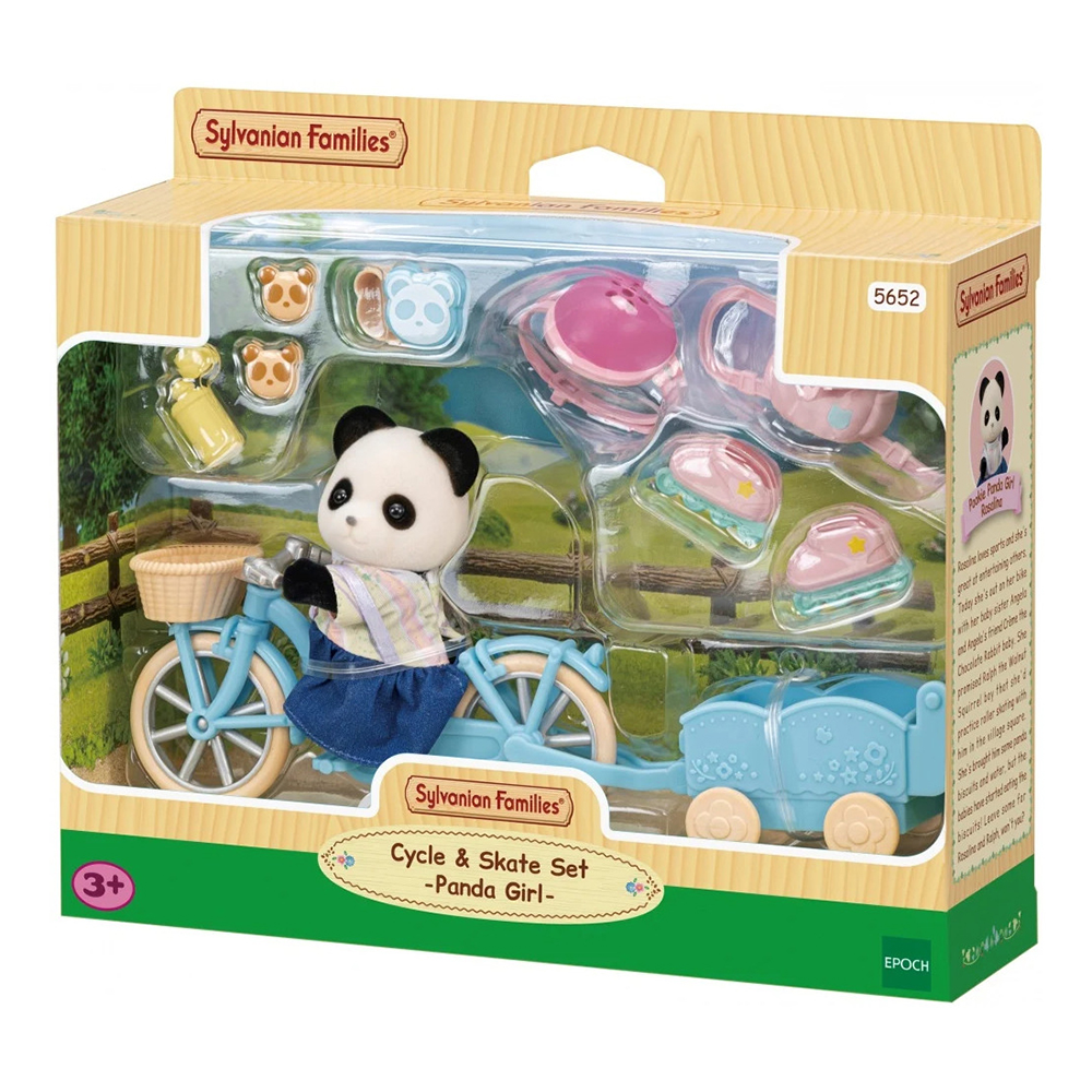 Cycle & Skate Set (Panda Girl)