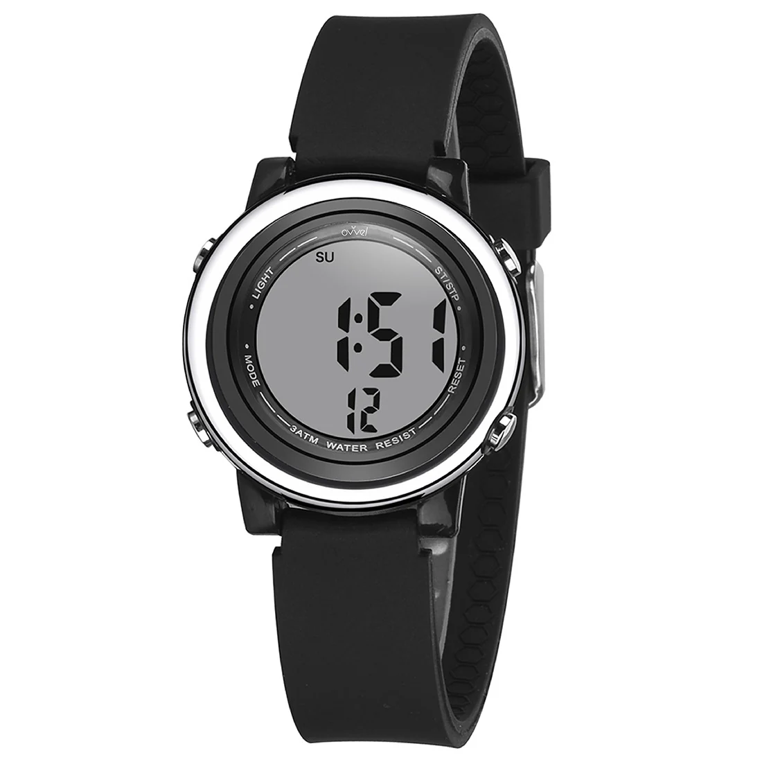 Boys Digital Sports Watch - Solid Black