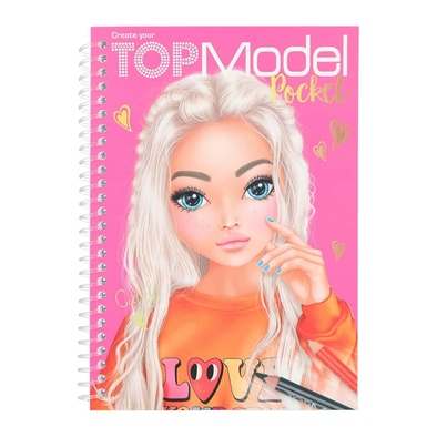 TOPModel Pocket Colouring Book - Candy