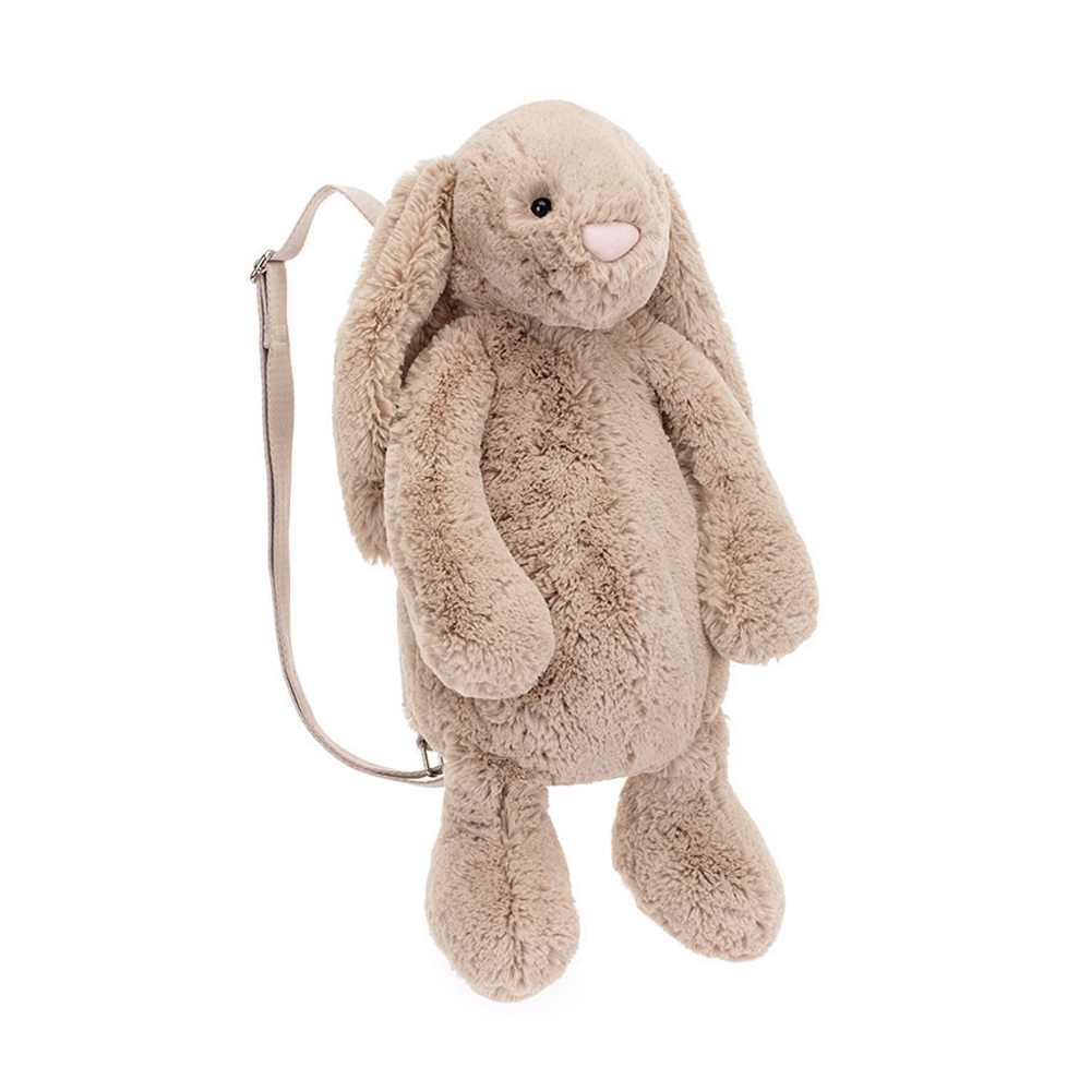 Bashful Beige Bunny Backpack