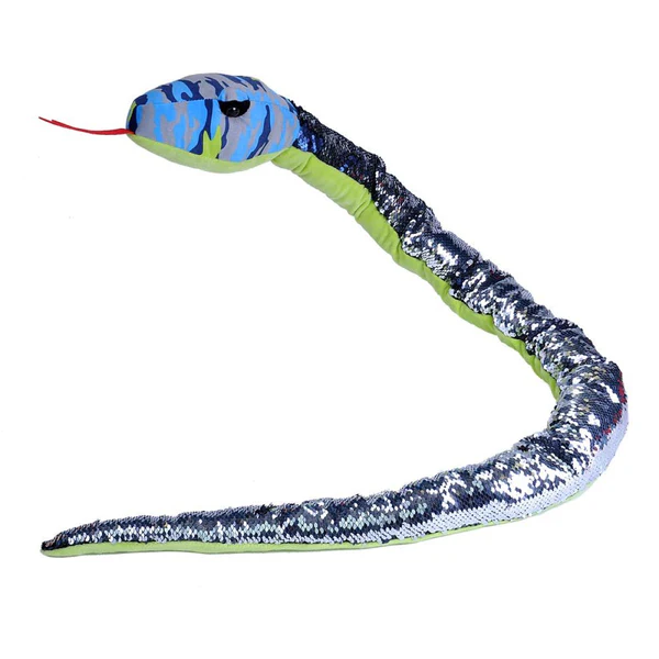 Snake - Sequin Blue Camo