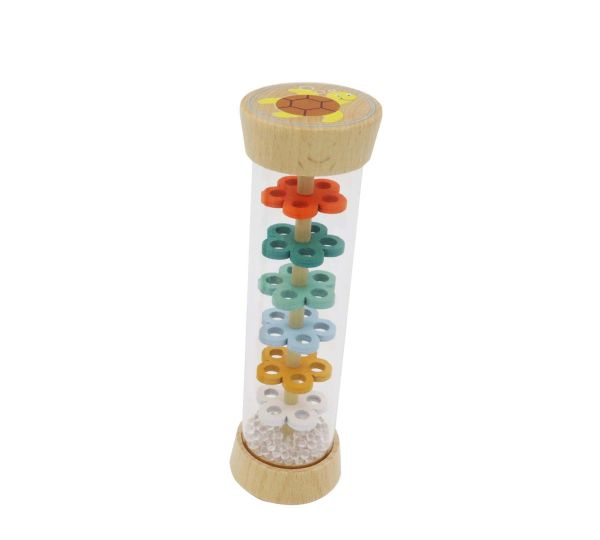 Wooden Rainmaker Rattle - Under the sea