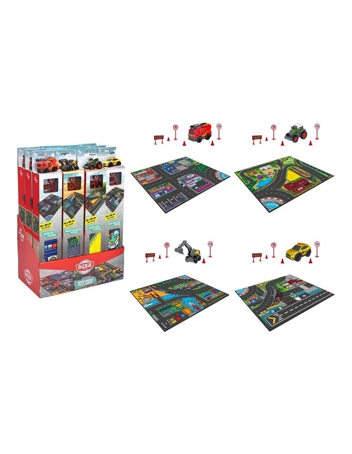 Micro World Play Carpet 70x80cm Asst