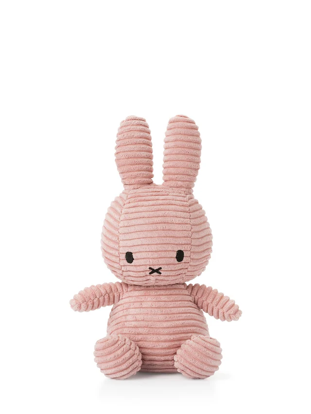 Miffy ECO Corduroy Bubblegum Pink - 23cm