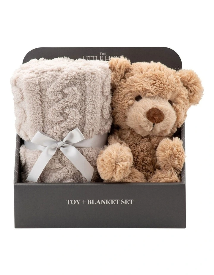 Plush Toy & Blanket Set - Willow Bear