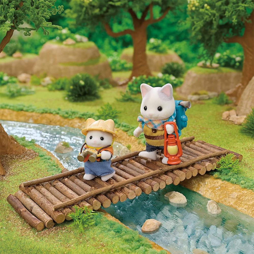 Exciting Exploration Set (Latte Cat Brother & Baby)