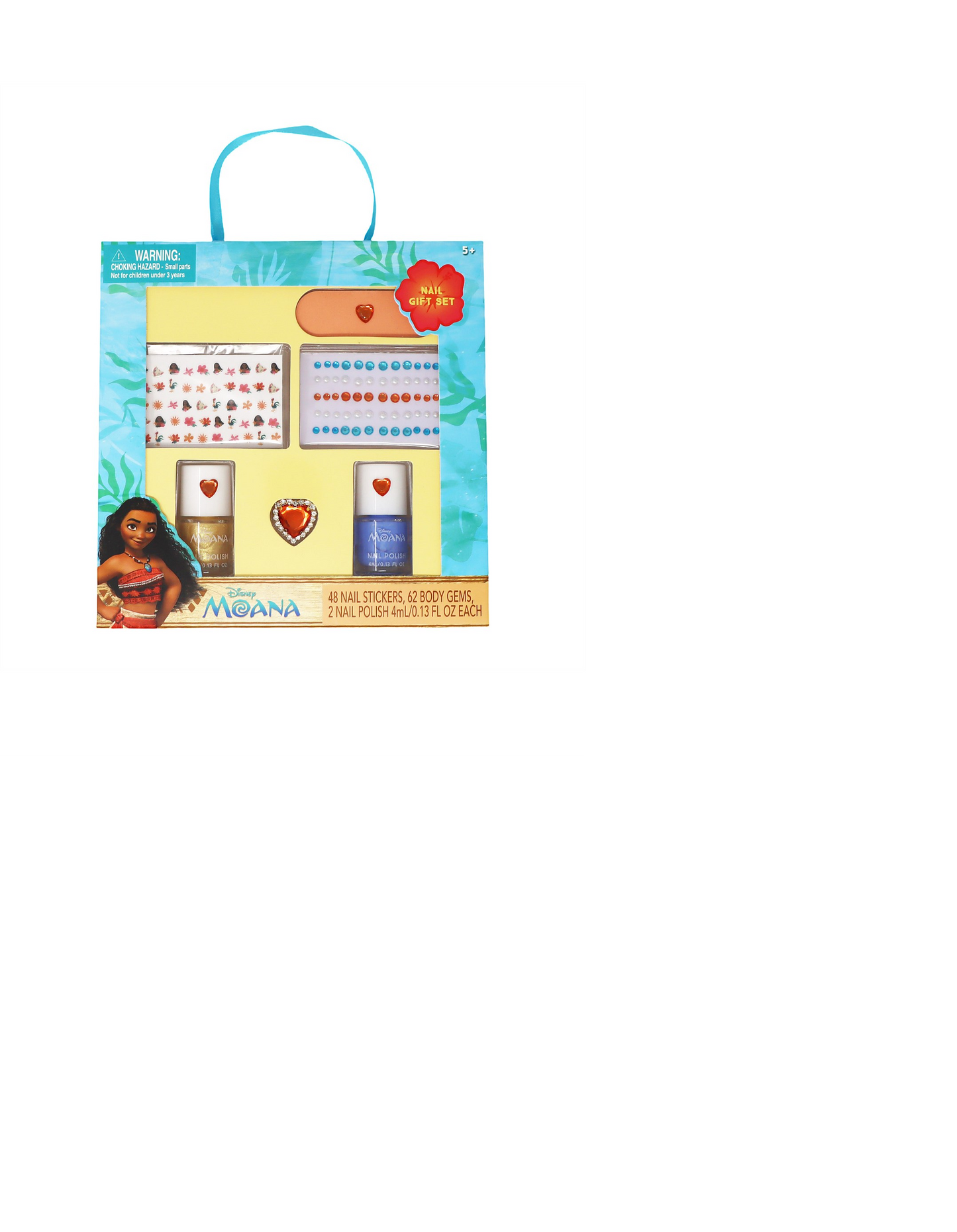 Disney Moana Bold Adventure Nail Set