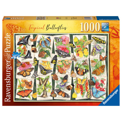 1000 pc Puzzle - Tropical Butterfly
