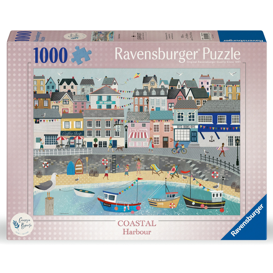 1000 pc Puzzle - Coastal Harbour