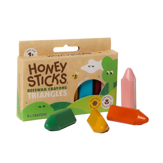 Honeysticks Beeswax Crayons 8pk