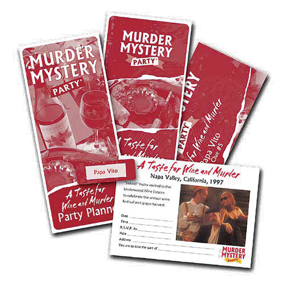 Murder Mystery Party: A Taste for Wine & Murder