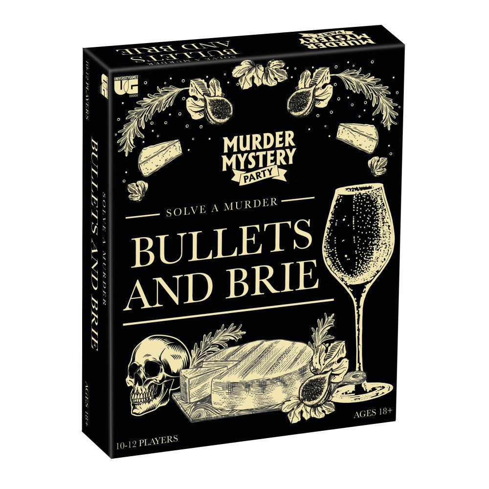 Murder Mystery Party: Bullets and Brie – Toys and Tales
