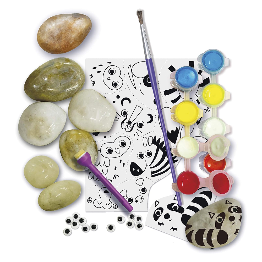 KidzMaker - Magical Animal Rock Painting