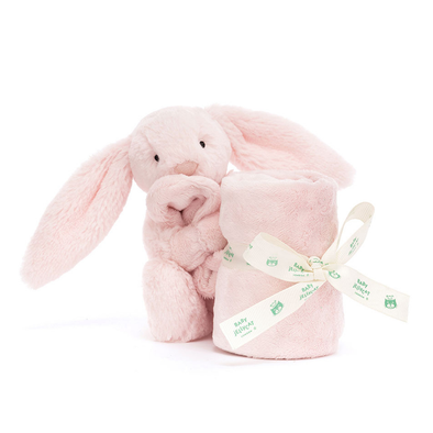 Bashful Baby Pink Bunny Soother