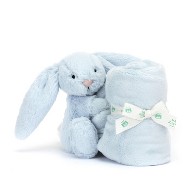 Bashful Baby Blue Bunny Soother